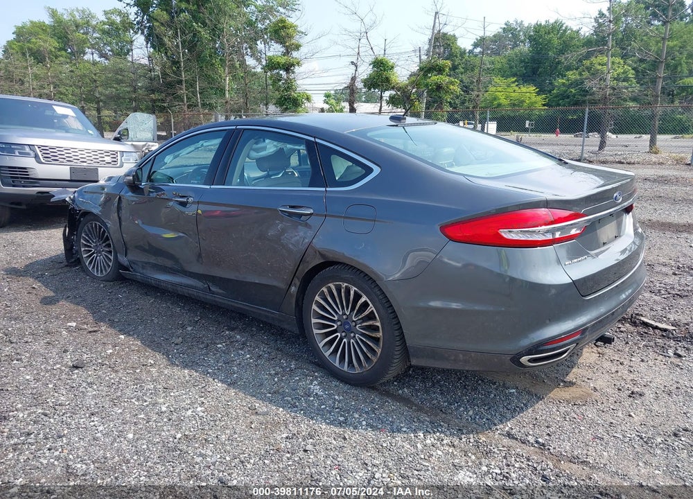2017 FORD FUSION SE VIN: 3FA6P0H95HR165830