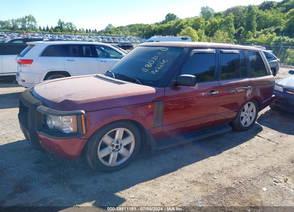 2004 LAND ROVER RANGE ROVER HSE VIN: SALME11464A153078