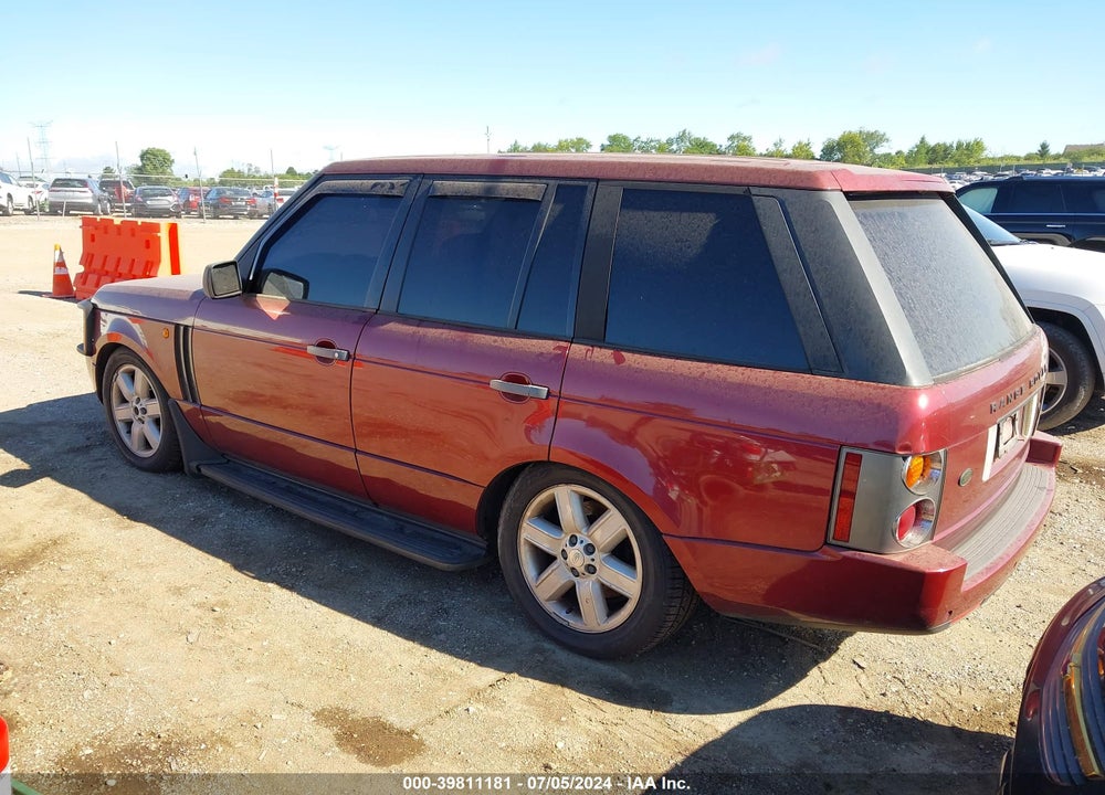 2004 LAND ROVER RANGE ROVER HSE VIN: SALME11464A153078
