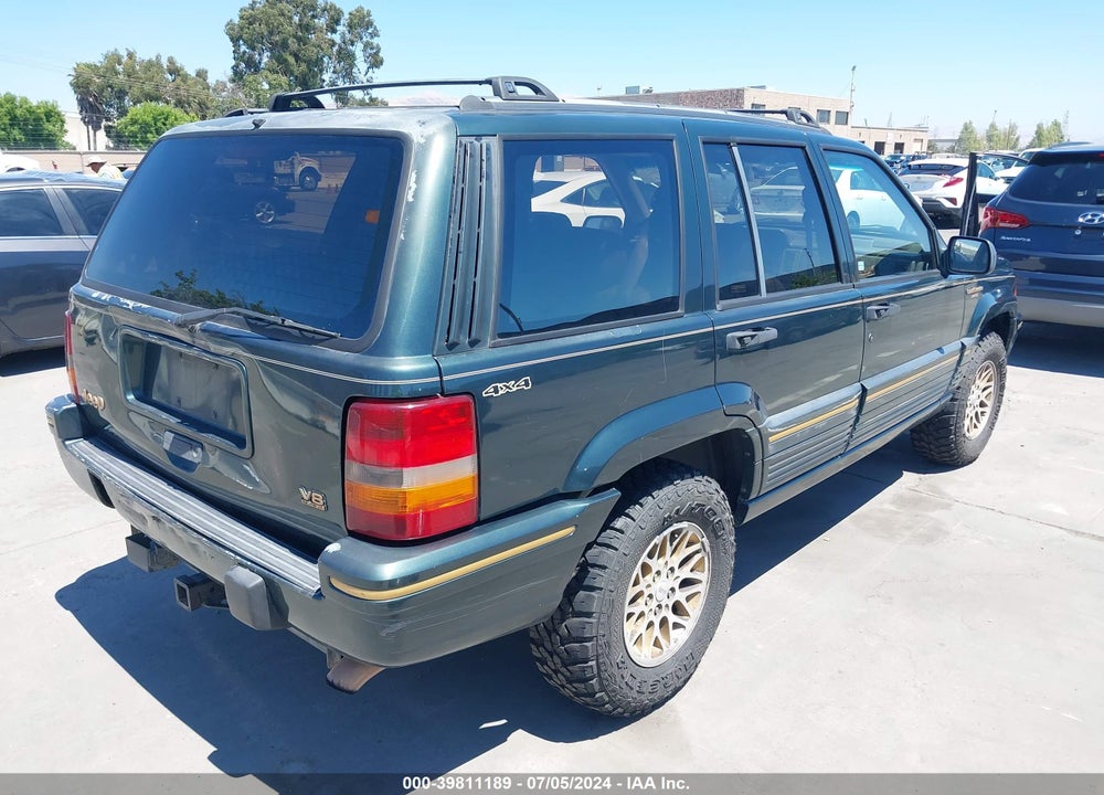 1994 JEEP GRAND CHEROKEE LIMITED VIN: 1J4GZ78Y1RC324104