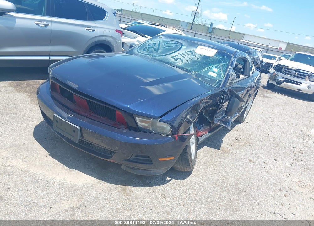 2011 FORD MUSTANG V6 VIN: 1ZVBP8AMXB5158756