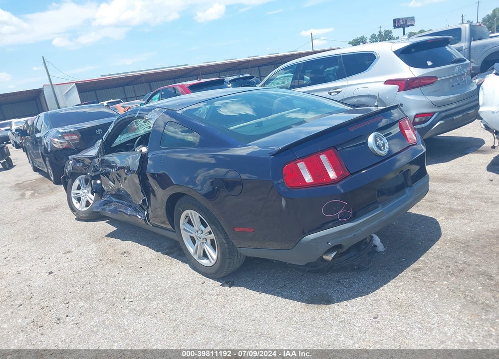 2011 FORD MUSTANG V6 VIN: 1ZVBP8AMXB5158756
