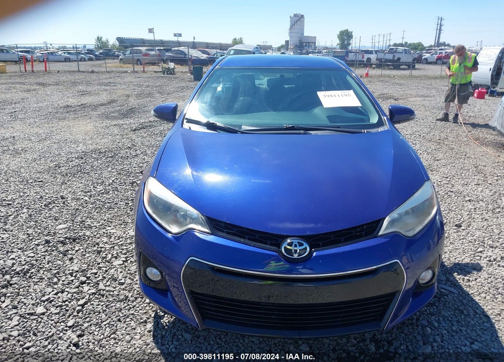 2015 TOYOTA COROLLA S PLUS VIN: 2T1BURHE1FC272766