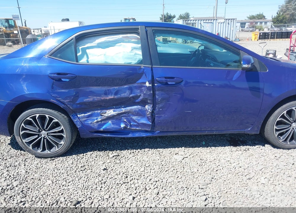 2015 TOYOTA COROLLA S PLUS VIN: 2T1BURHE1FC272766