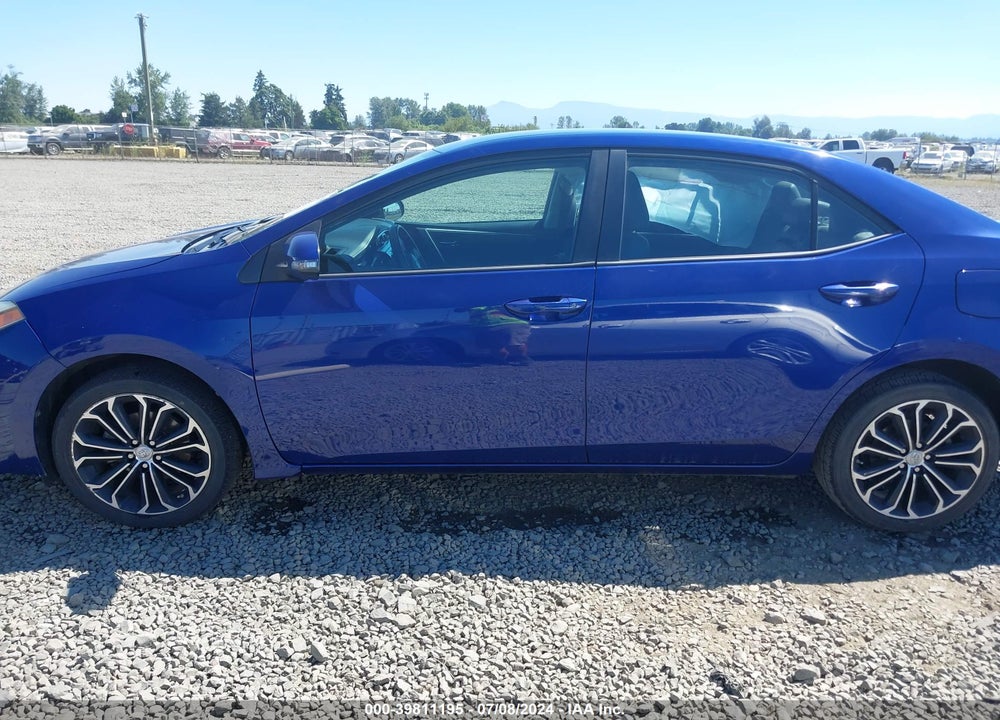 2015 TOYOTA COROLLA S PLUS VIN: 2T1BURHE1FC272766
