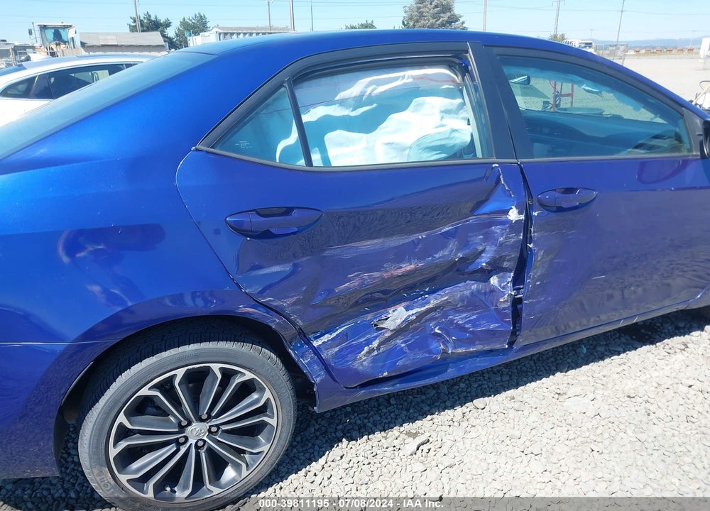2015 TOYOTA COROLLA S PLUS VIN: 2T1BURHE1FC272766