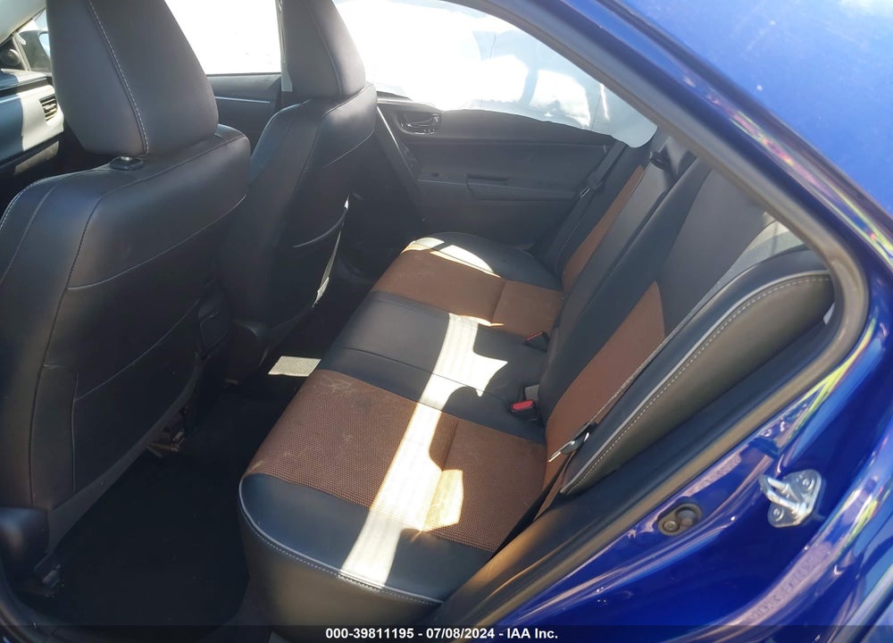 2015 TOYOTA COROLLA S PLUS VIN: 2T1BURHE1FC272766