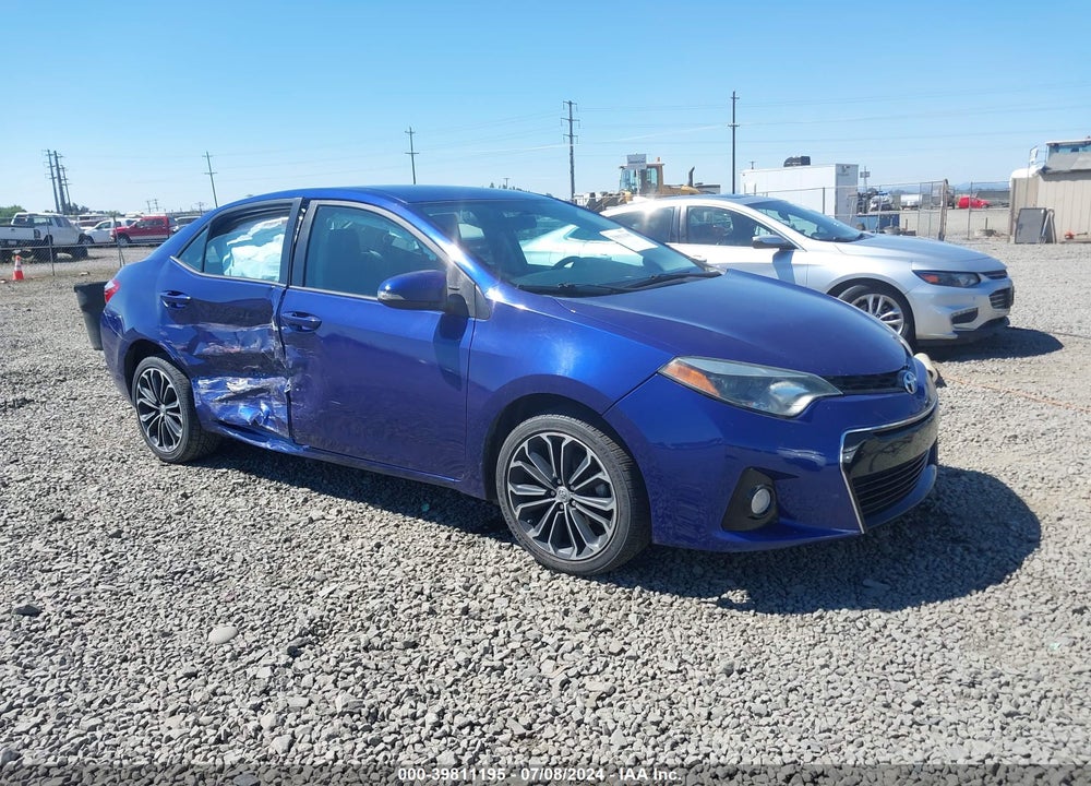 2015 TOYOTA COROLLA S PLUS VIN: 2T1BURHE1FC272766