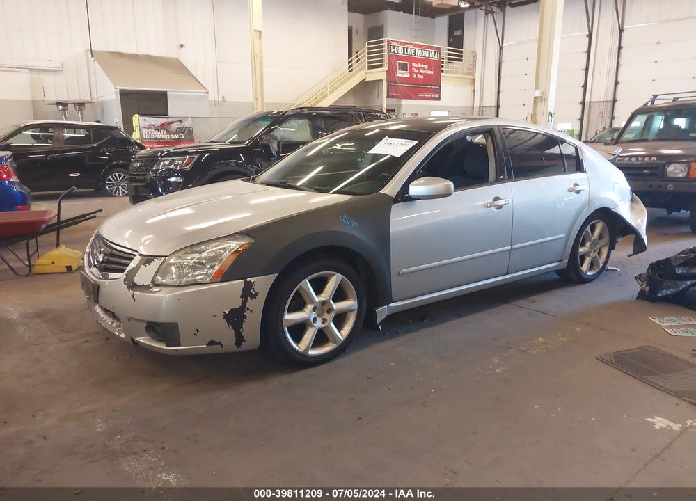 2007 NISSAN MAXIMA 3.5 SE VIN: 1N4BA41E47C864779