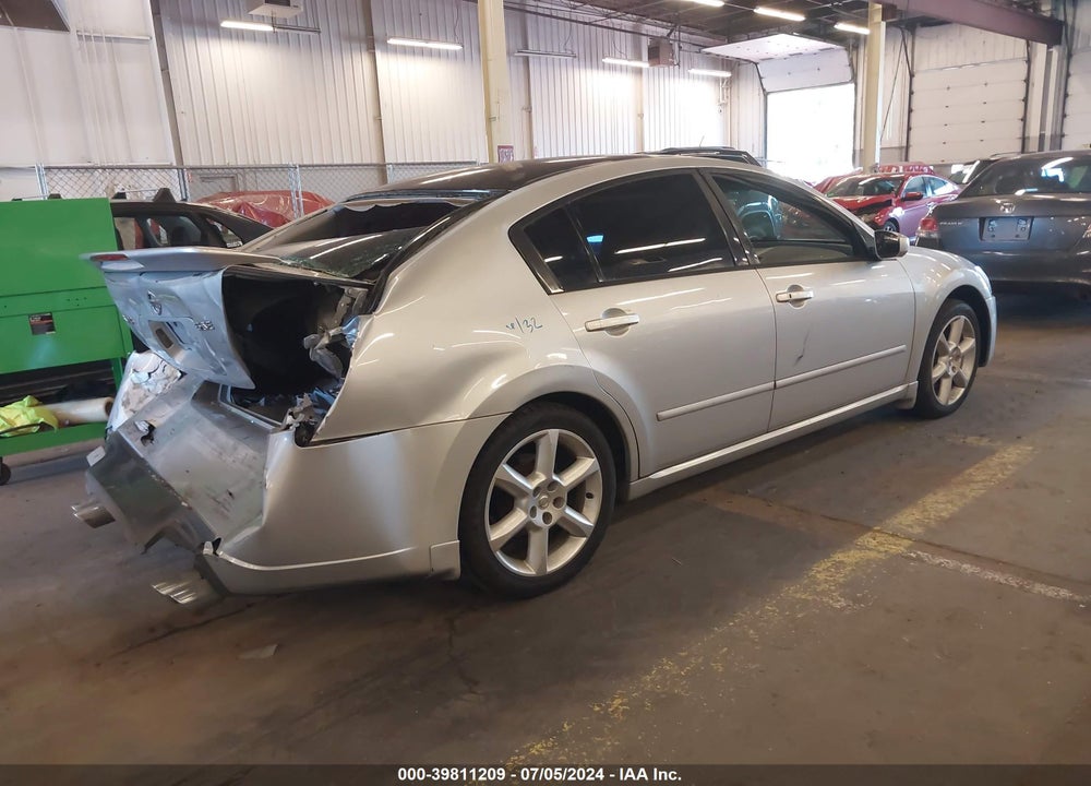 2007 NISSAN MAXIMA 3.5 SE VIN: 1N4BA41E47C864779