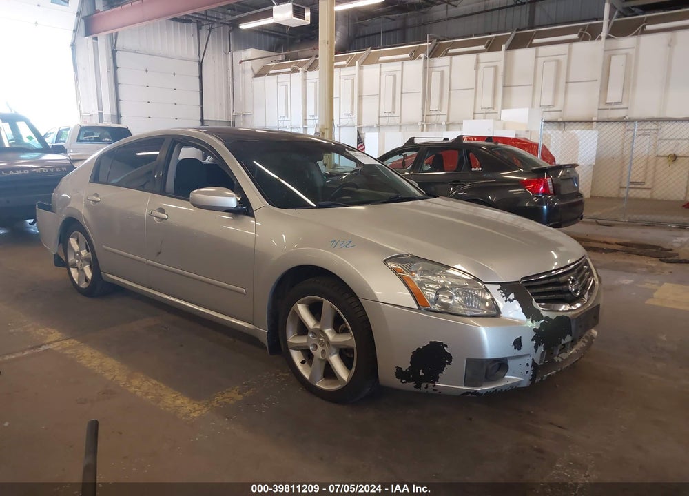 2007 NISSAN MAXIMA 3.5 SE VIN: 1N4BA41E47C864779