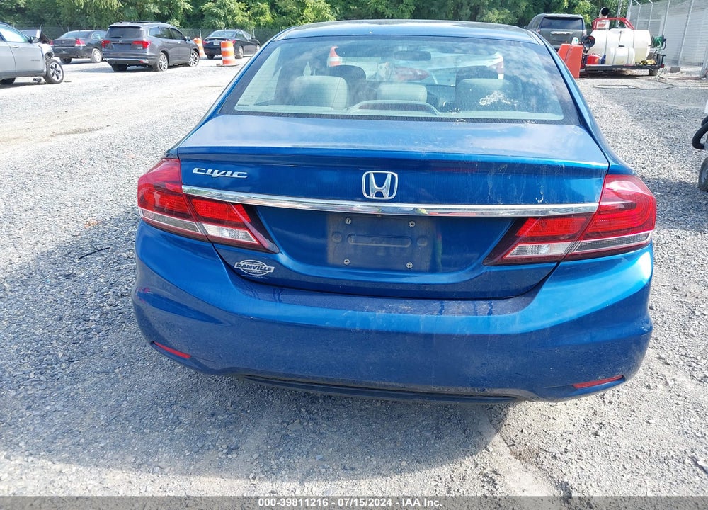 2013 HONDA CIVIC LX VIN: 2HGFB2F50DH566617
