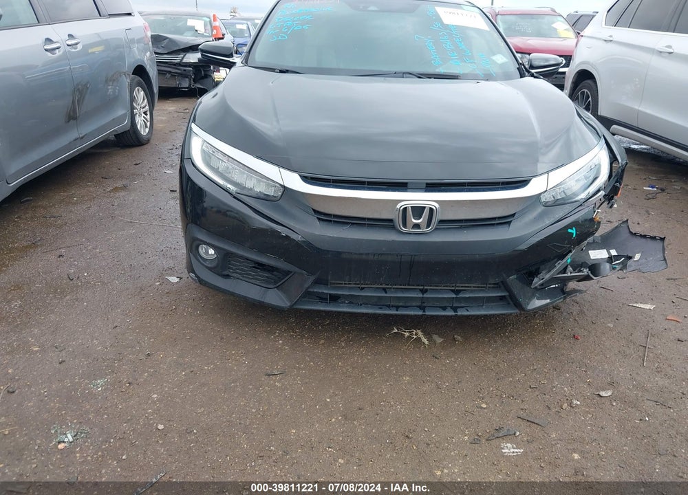 2016 HONDA CIVIC TOURING VIN: 2HGFC3B91GH356706