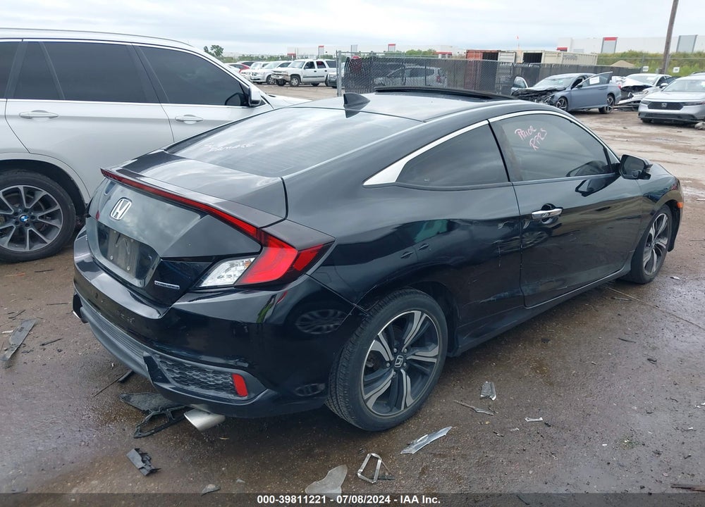 2016 HONDA CIVIC TOURING VIN: 2HGFC3B91GH356706