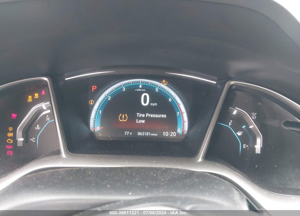 2016 HONDA CIVIC TOURING VIN: 2HGFC3B91GH356706