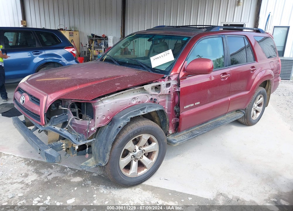 2006 TOYOTA 4RUNNER LIMITED V6 VIN: JTEBU17R268072959
