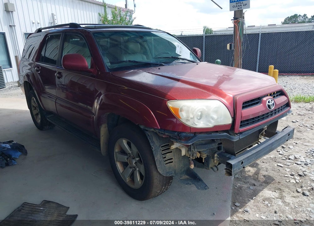 2006 TOYOTA 4RUNNER LIMITED V6 VIN: JTEBU17R268072959