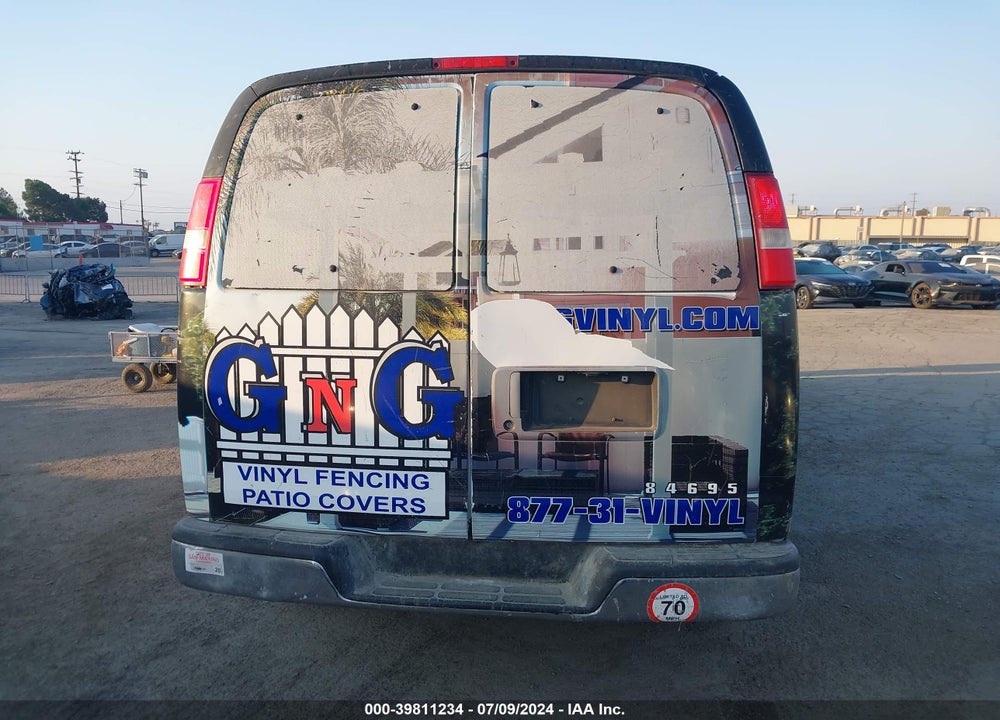 2014 CHEVROLET EXPRESS 3500 LT VIN: 1GAZG1FA6E1104740