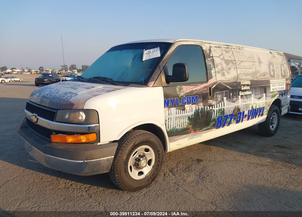 2014 CHEVROLET EXPRESS 3500 LT VIN: 1GAZG1FA6E1104740