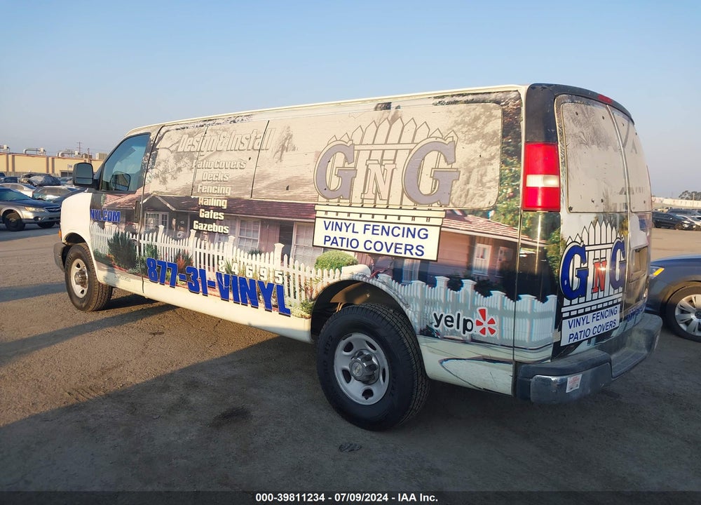 2014 CHEVROLET EXPRESS 3500 LT VIN: 1GAZG1FA6E1104740