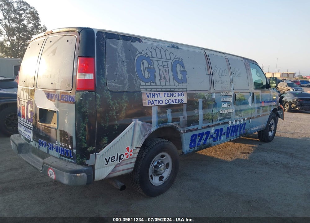 2014 CHEVROLET EXPRESS 3500 LT VIN: 1GAZG1FA6E1104740