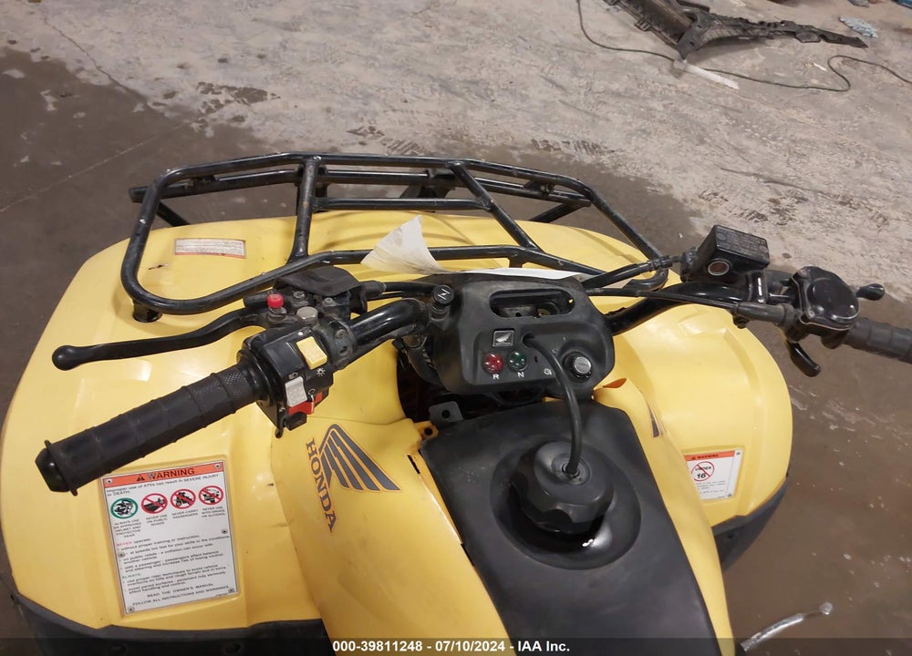 2005 HONDA TRX250 TM VIN: 1HFTE210754506021