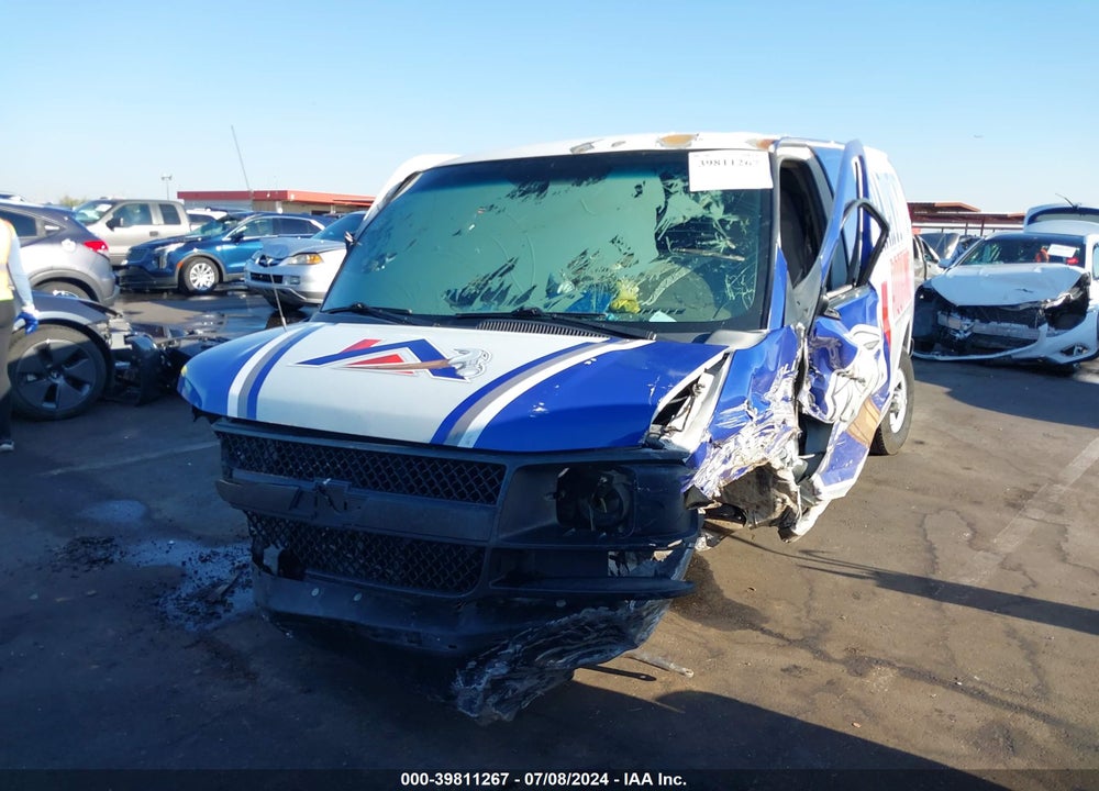 2011 CHEVROLET EXPRESS 3500 WORK VAN VIN: 1GCZGTBG6B1151937