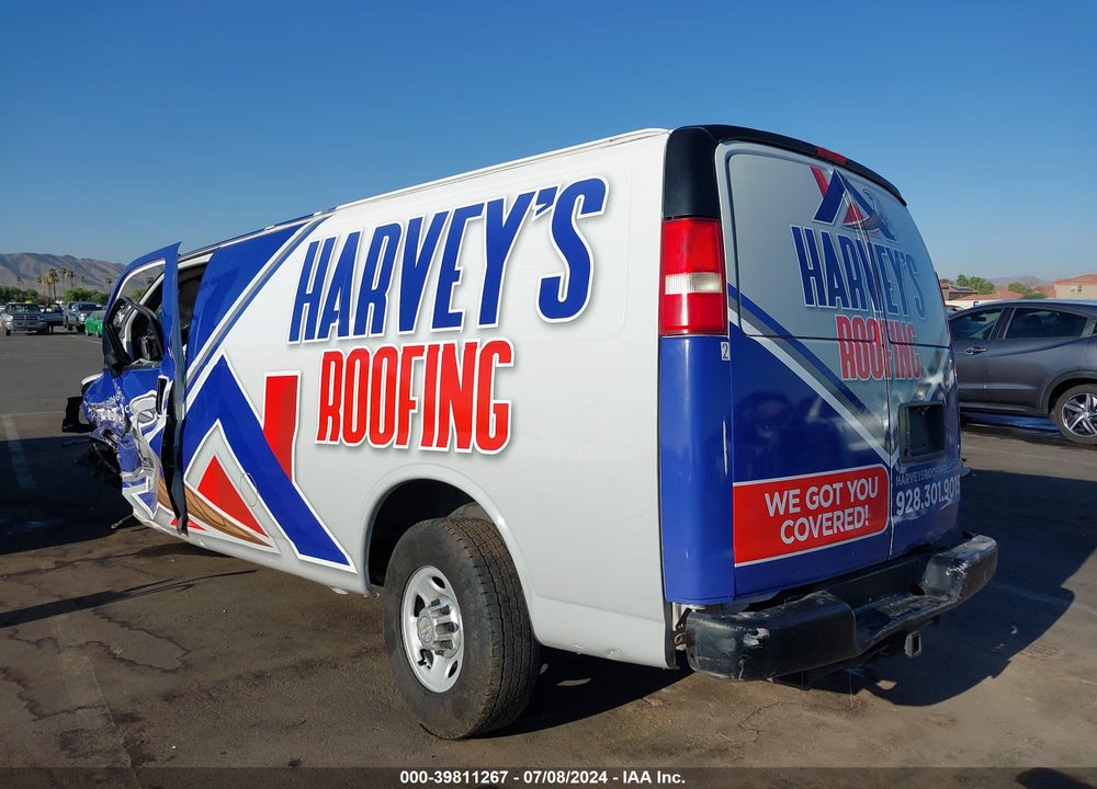 2011 CHEVROLET EXPRESS 3500 WORK VAN VIN: 1GCZGTBG6B1151937