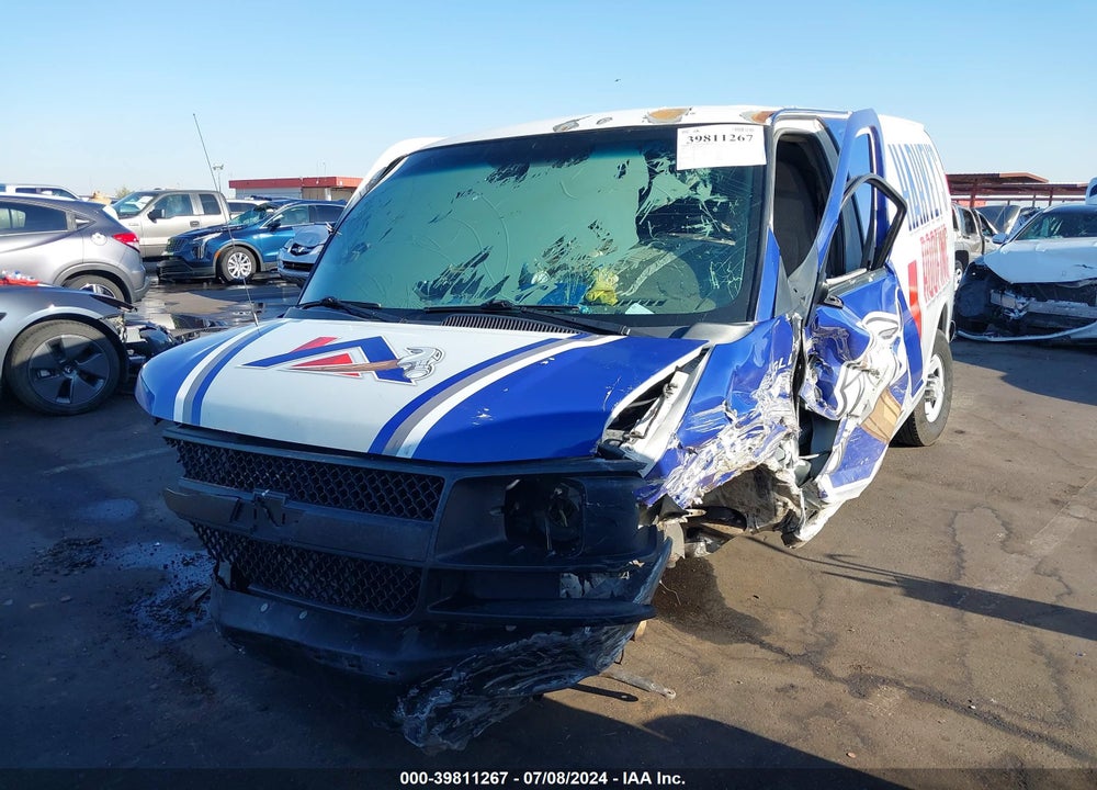 2011 CHEVROLET EXPRESS 3500 WORK VAN VIN: 1GCZGTBG6B1151937