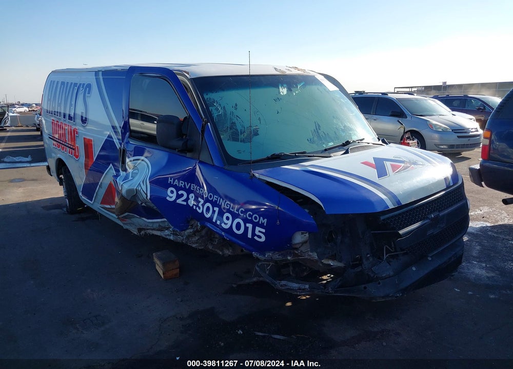 2011 CHEVROLET EXPRESS 3500 WORK VAN VIN: 1GCZGTBG6B1151937