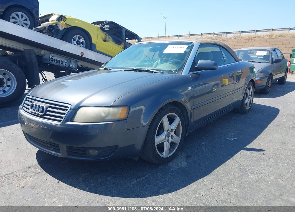 2004 AUDI A4 1.8T VIN: WAUAC48H44K015136