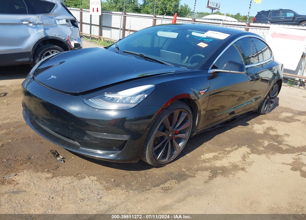 2020 TESLA MODEL 3 PERFORMANCE DUAL MOTOR ALL-WHEEL DRIVE VIN: 5YJ3E1EC4LF602803