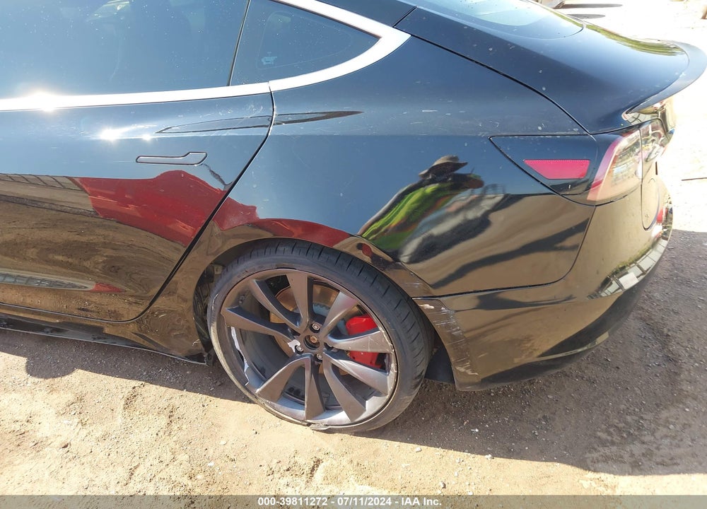 2020 TESLA MODEL 3 PERFORMANCE DUAL MOTOR ALL-WHEEL DRIVE VIN: 5YJ3E1EC4LF602803