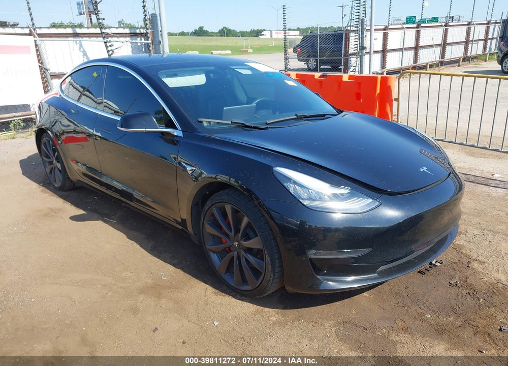 2020 TESLA MODEL 3 PERFORMANCE DUAL MOTOR ALL-WHEEL DRIVE VIN: 5YJ3E1EC4LF602803