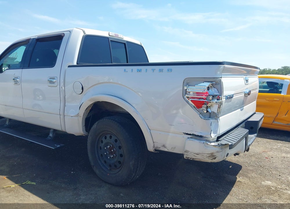 2013 FORD F-150 LIMITED VIN: 1FTFW1ETXDFD01962