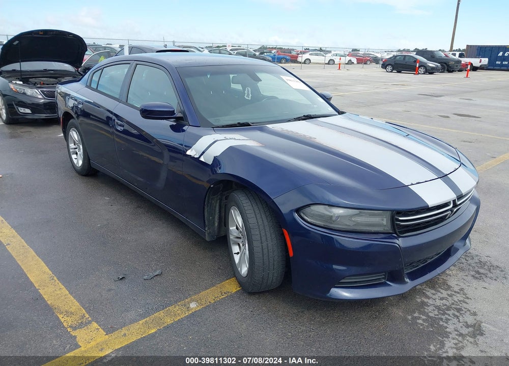 2015 DODGE CHARGER VIN: 2C3CDXBG9FH738294
