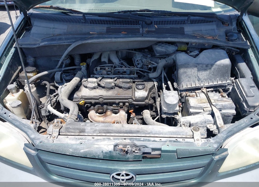 2003 TOYOTA SIENNA CE VIN: 4T3ZF19C33U512487