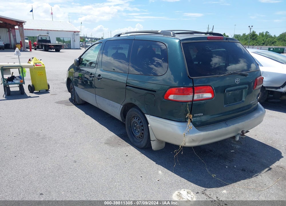 2003 TOYOTA SIENNA CE VIN: 4T3ZF19C33U512487