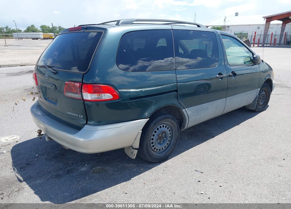 2003 TOYOTA SIENNA CE VIN: 4T3ZF19C33U512487