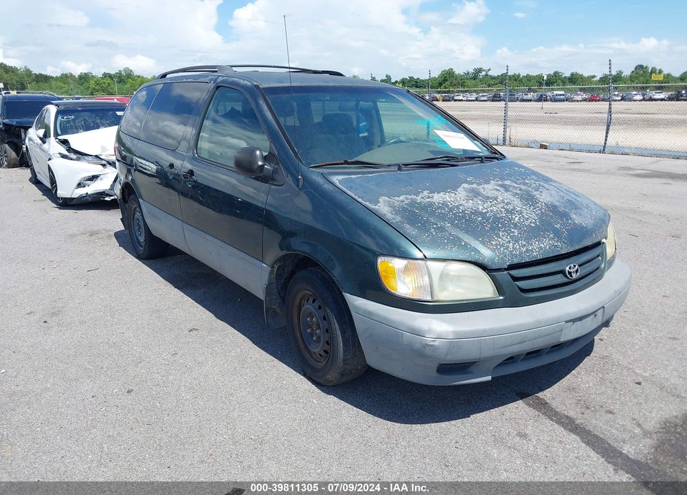 2003 TOYOTA SIENNA CE VIN: 4T3ZF19C33U512487