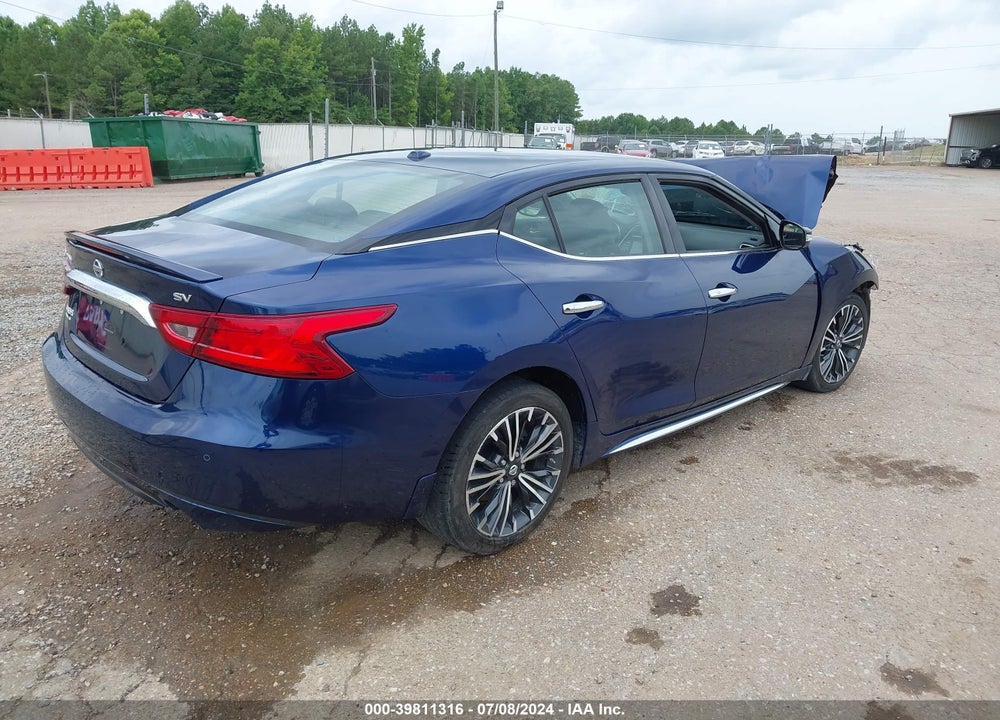 2017 NISSAN MAXIMA 3.5 SV VIN: 1N4AA6AP2HC430998