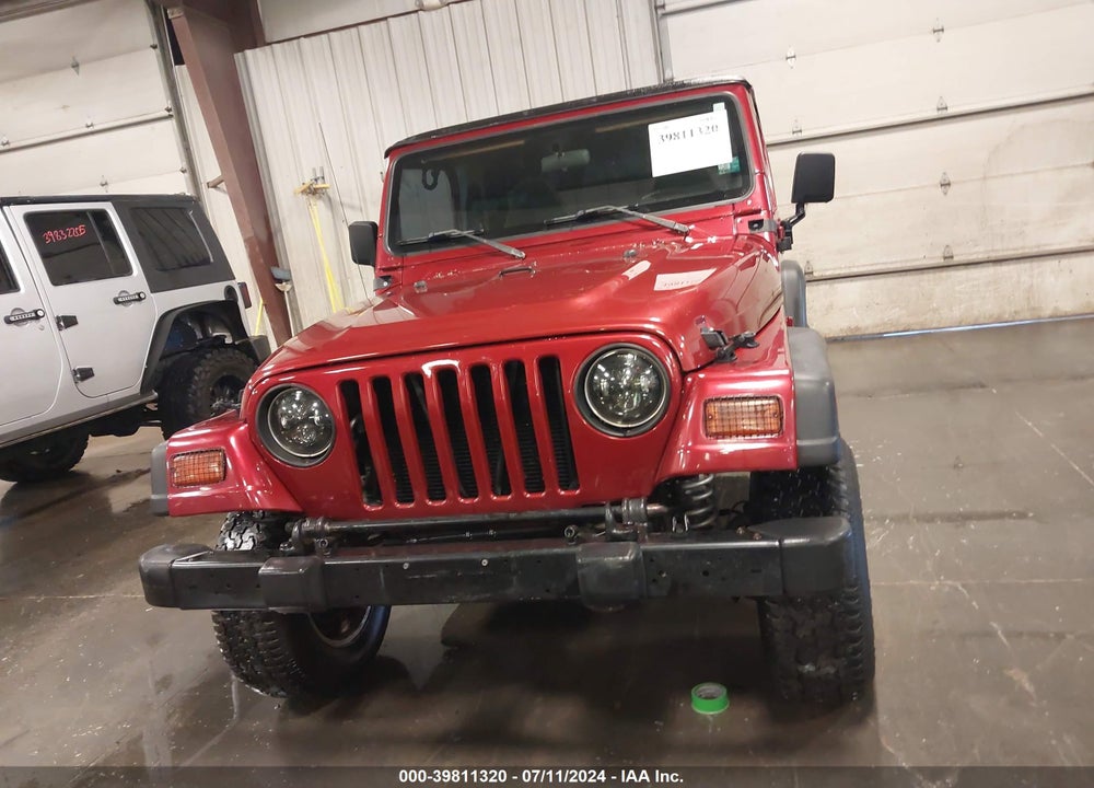 1997 JEEP WRANGLER SAHARA VIN: 1J4FY49S7VP496020