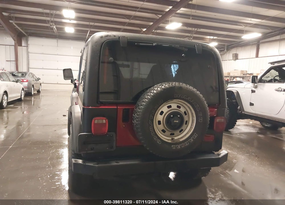 1997 JEEP WRANGLER SAHARA VIN: 1J4FY49S7VP496020