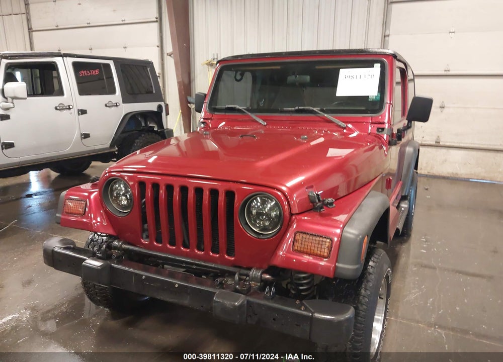 1997 JEEP WRANGLER SAHARA VIN: 1J4FY49S7VP496020