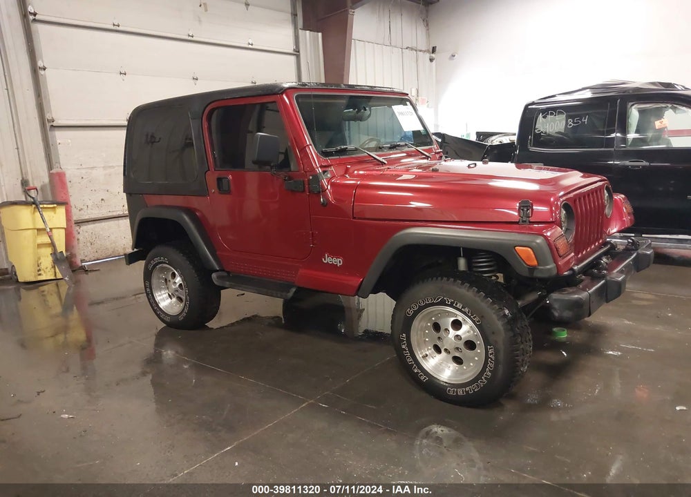 1997 JEEP WRANGLER SAHARA VIN: 1J4FY49S7VP496020
