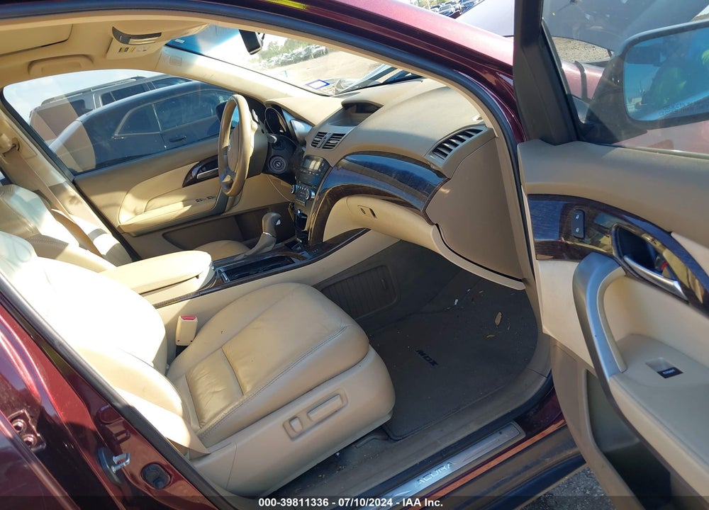 2013 ACURA MDX VIN: 2HNYD2H20DH506190