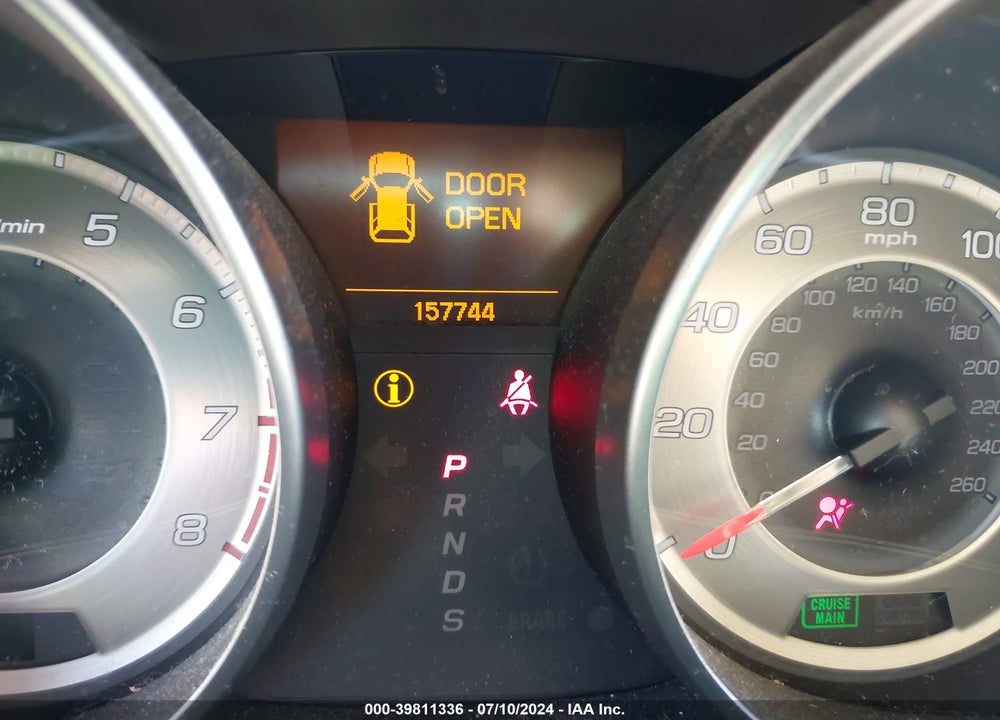2013 ACURA MDX VIN: 2HNYD2H20DH506190