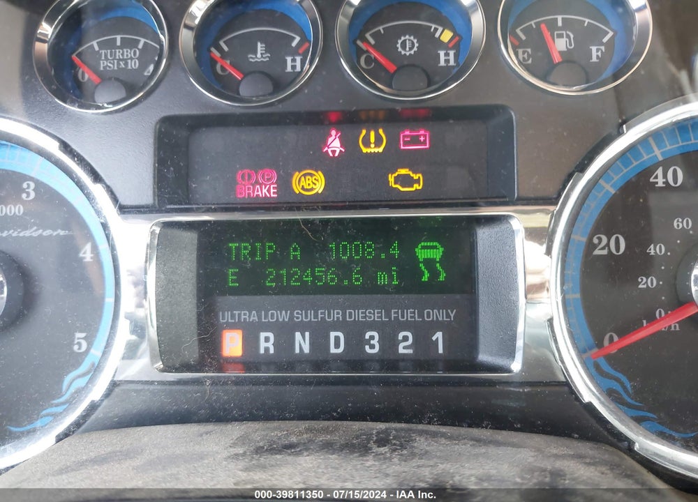 2009 FORD F-350 LARIAT VIN: 1FTWW31R99EA46319