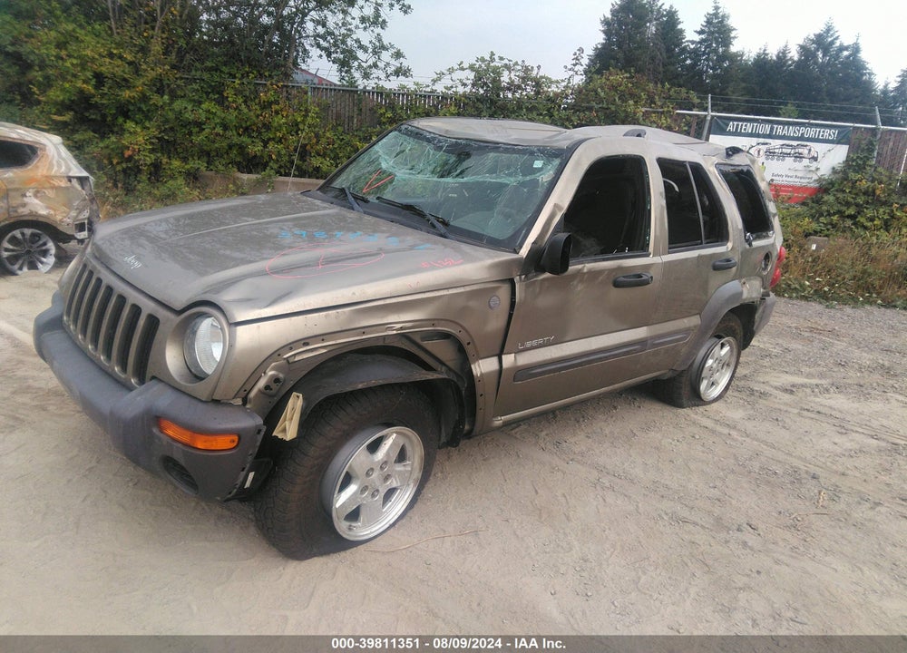 2004 JEEP LIBERTY SPORT VIN: 1J4GL48K44W263723