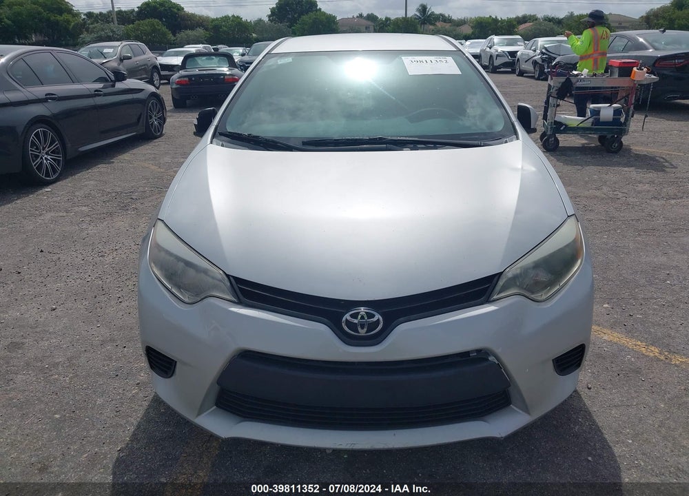 2014 TOYOTA COROLLA LE VIN: 2T1BURHE6EC207703